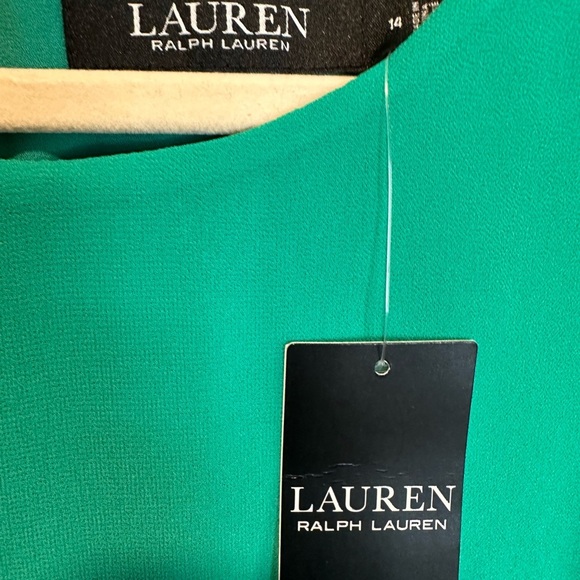 Ralph Lauren Green Layered Women's Dress - Picture 3 of 5
